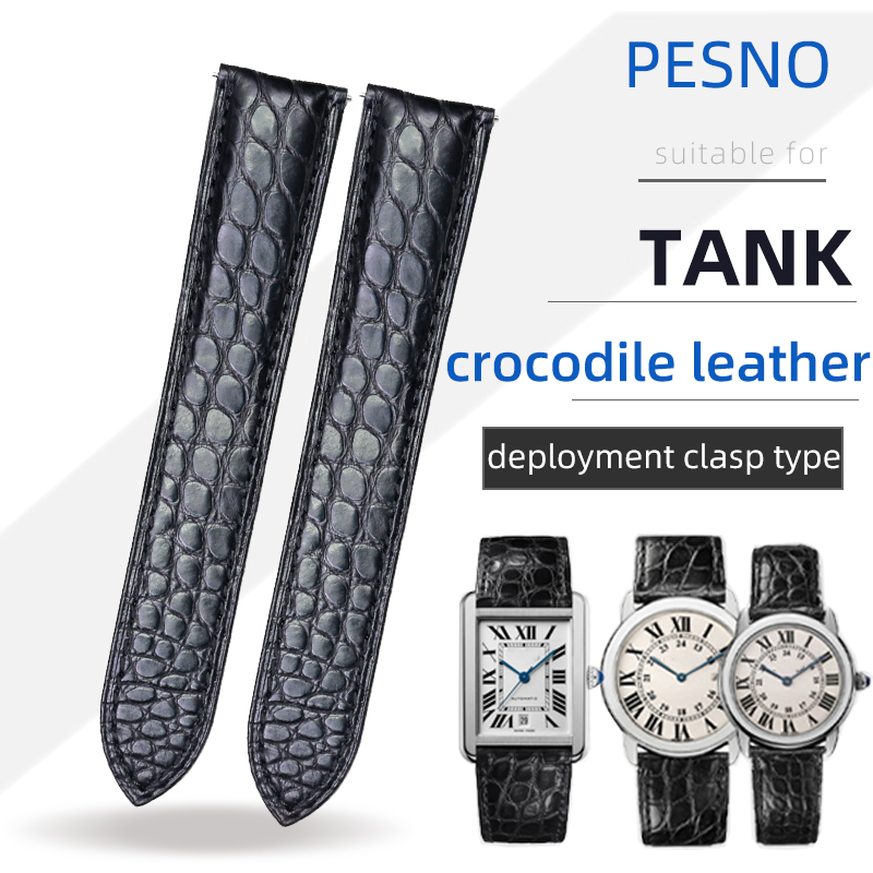 Cartier Watch Tank - PESNO 까르띠에 탱크 아메리칸 스킨 악어