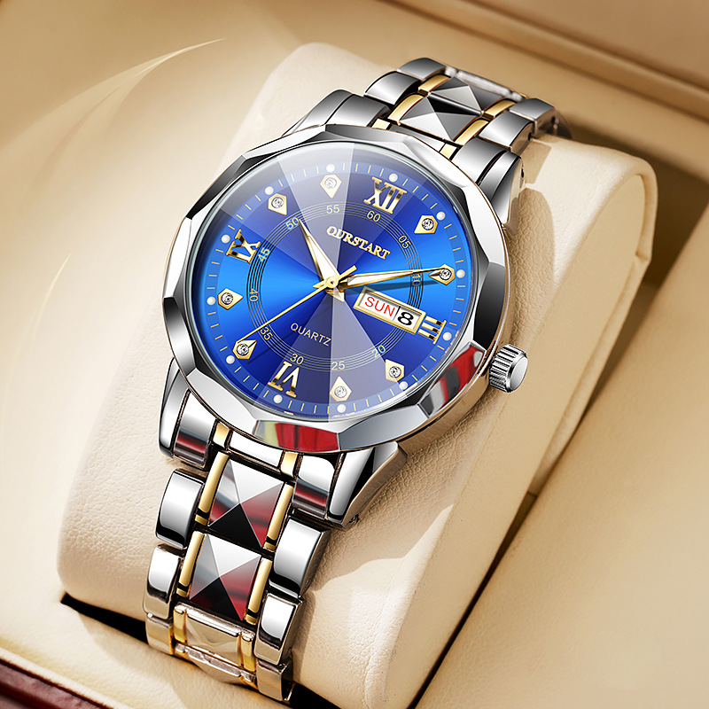 Cartier Watch Tank - 최고급 브랜드 남성용 시계, 심플한 디자인,