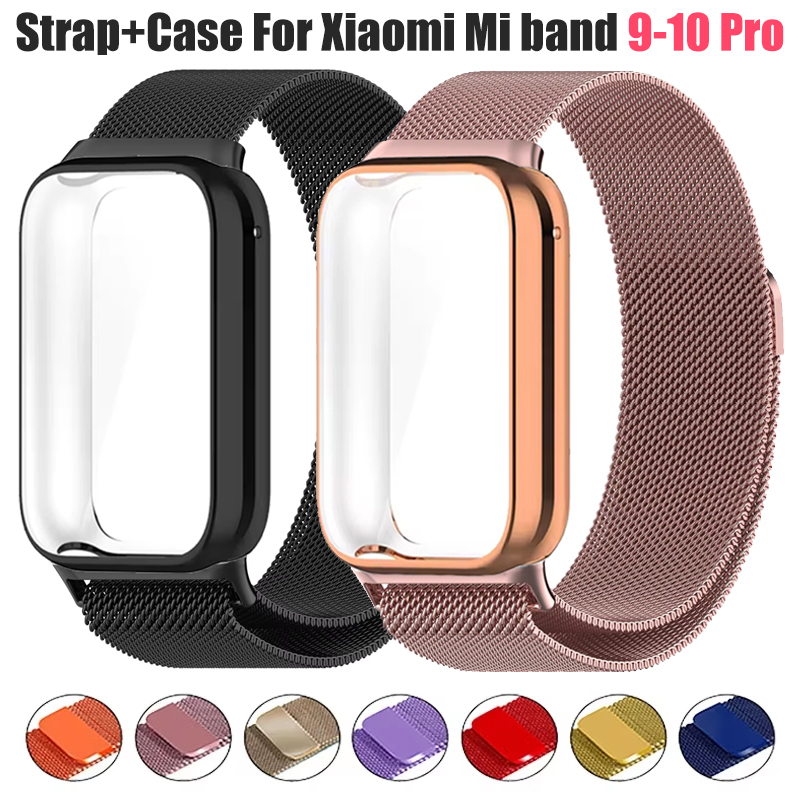 Milanese Loop Magnetic - 샤오미 미밴드 10 프로 스마트워치용 밀라니즈