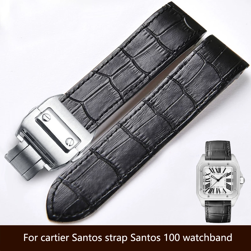 고품질 천연 가죽 시계줄, 20mm 및 23mm, 까르 - Cartier Watch Tank 리뷰 및 가격