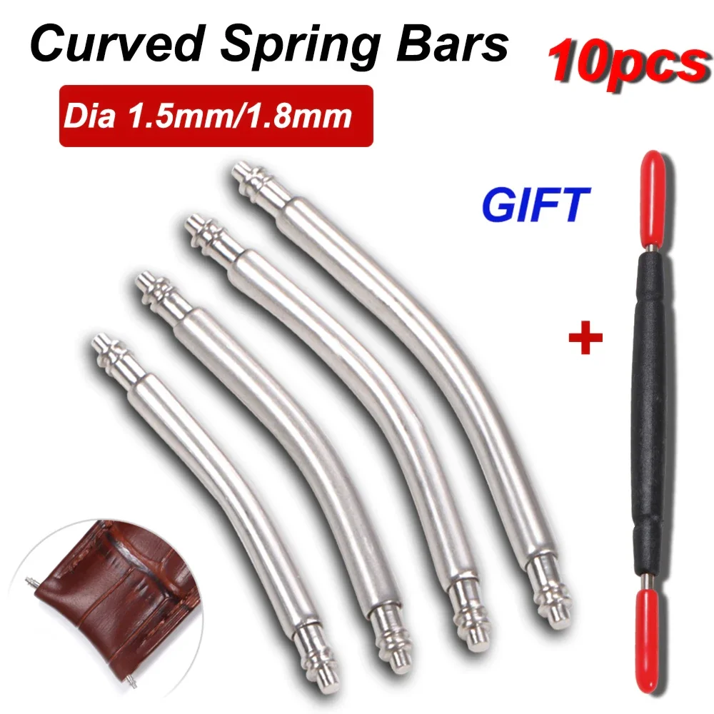 10pcs 곡선 끝 스프링 바 직경 1.5mm 1.8m - Spring Bar Tool Set 리뷰 및 가격