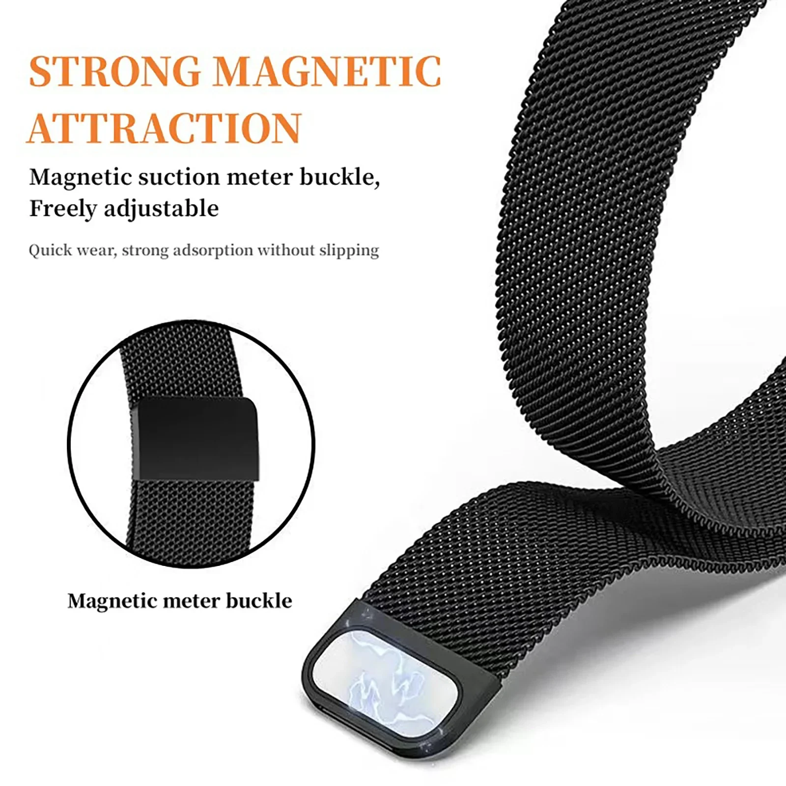 샤오미 미밴드 10 프로 스마트워치용 밀라니즈 루프 스 - Milanese Loop Magnetic 리뷰 및 가격