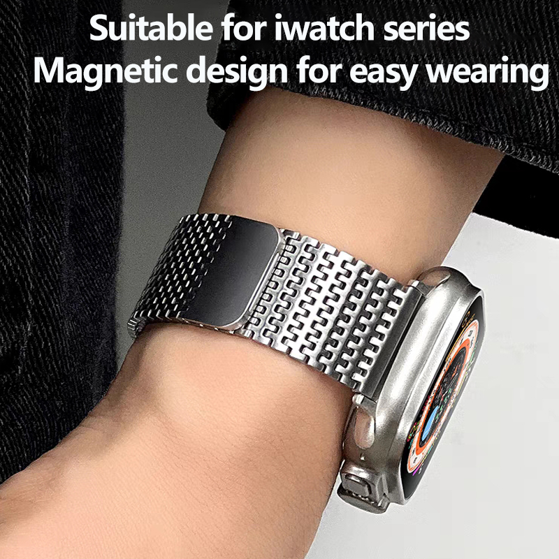 애플 워치 밴드용 프리미엄 밀라노 팔찌, 마그네틱 루프 - Milanese Loop Magnetic 리뷰 및 가격